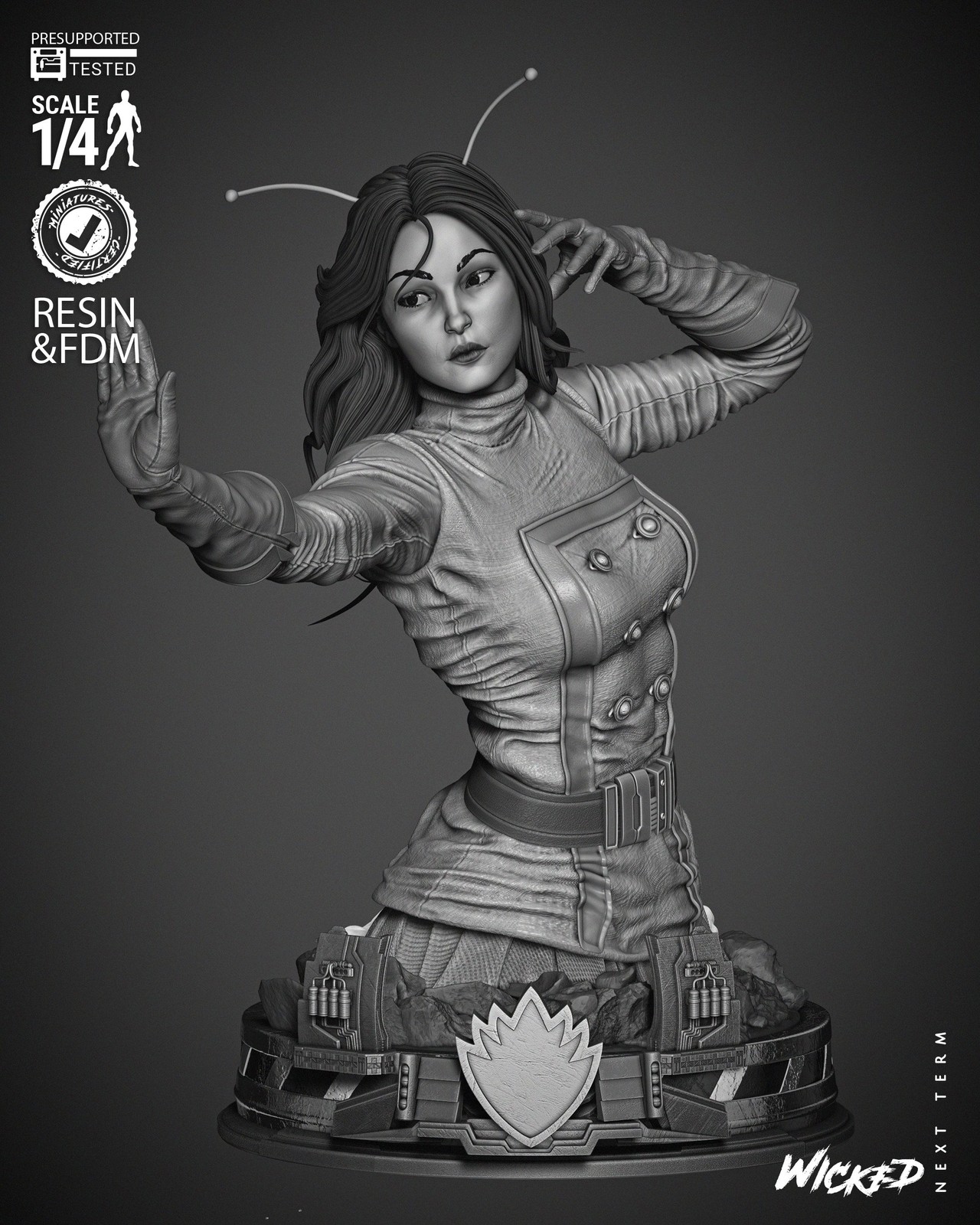 Marvel Mantis Comic Version Bust