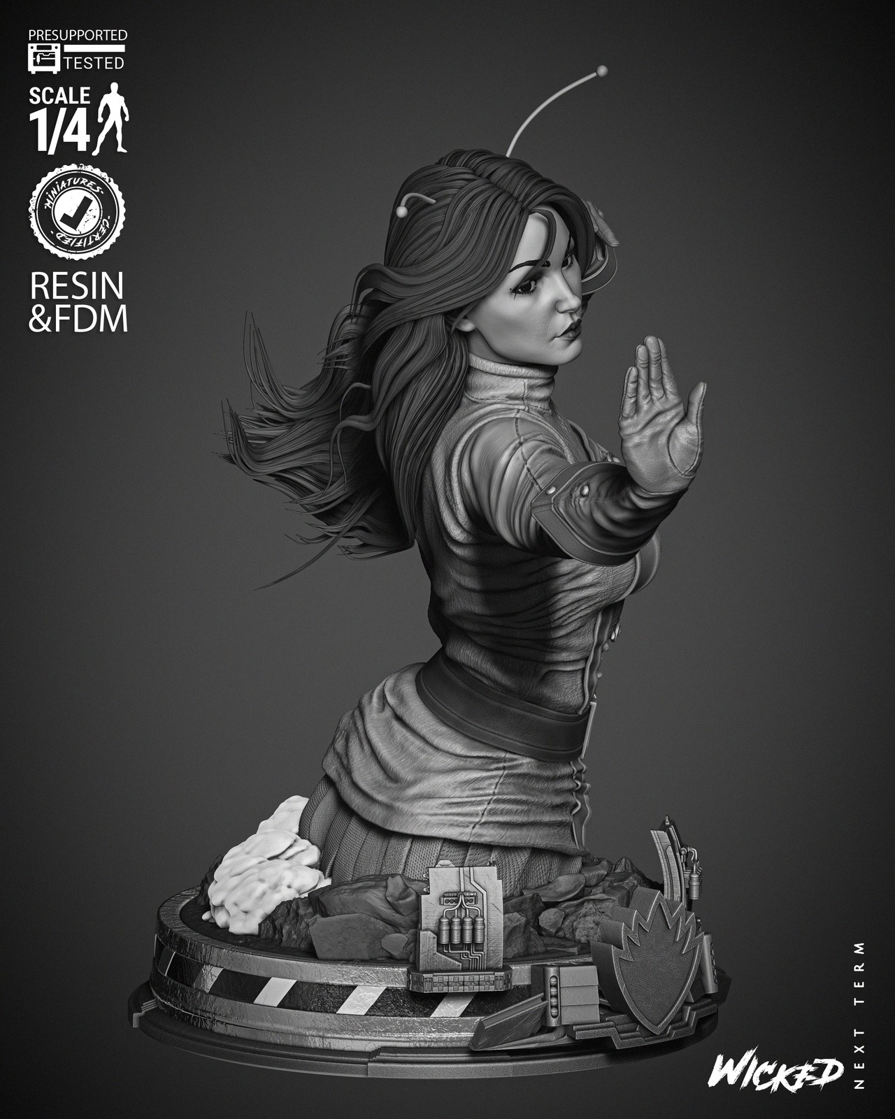 Marvel Mantis Comic Version Bust - Image 2