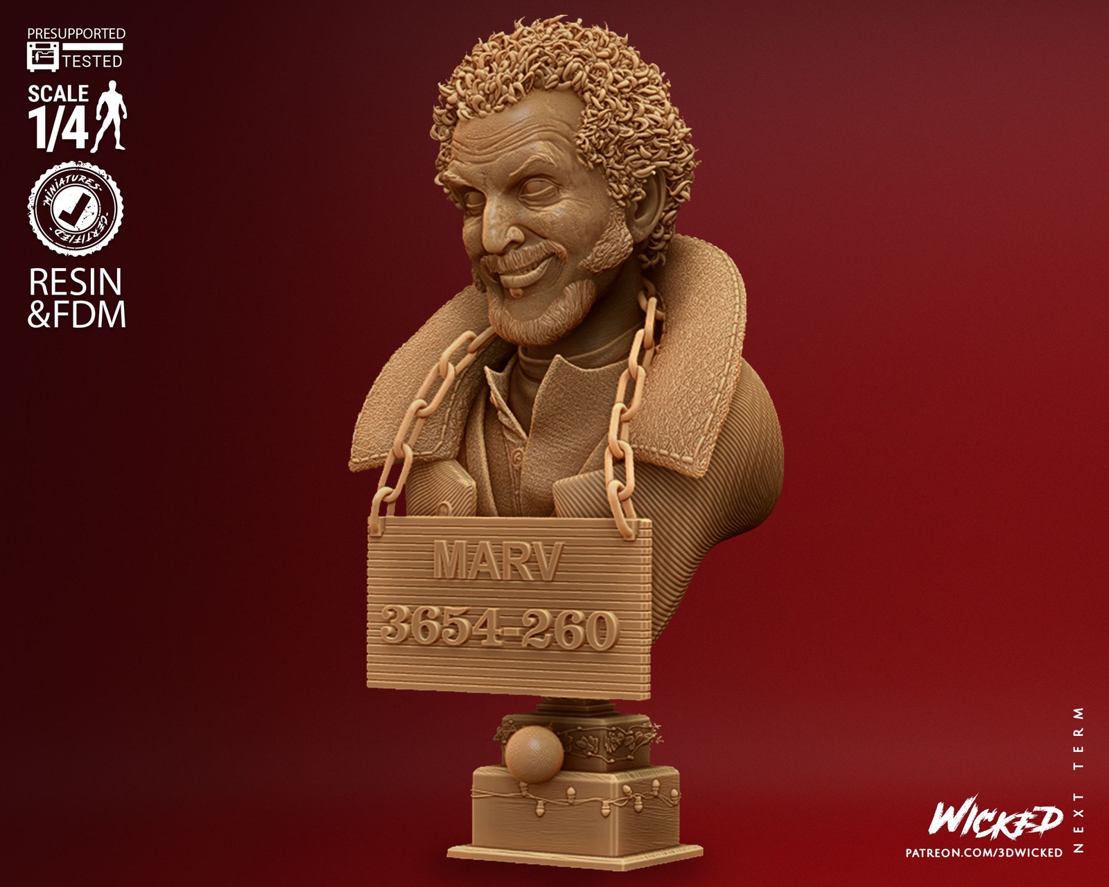 Home Alone Marv Bust - Image 2