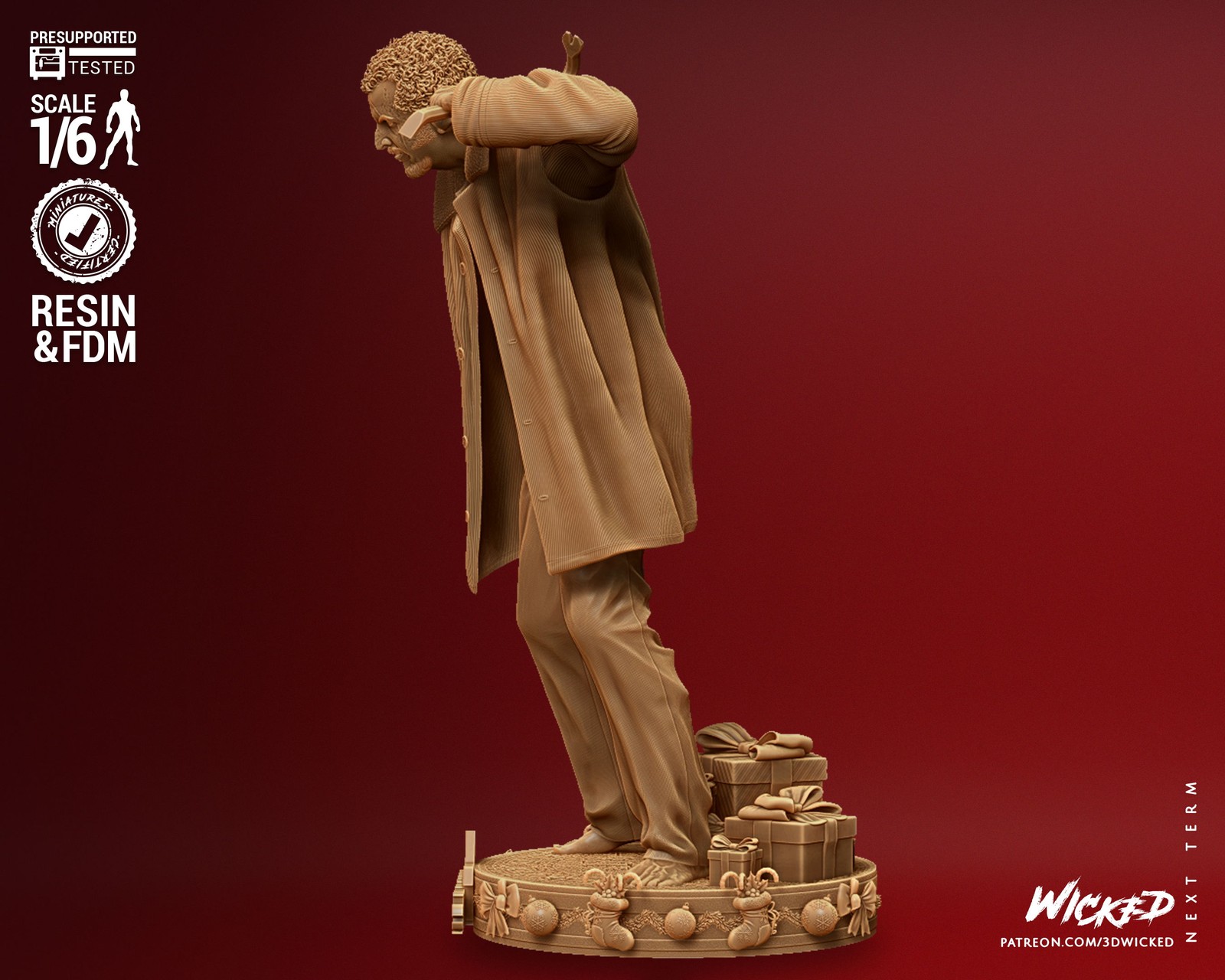 Home Alone Marv Sculpture - Image 4