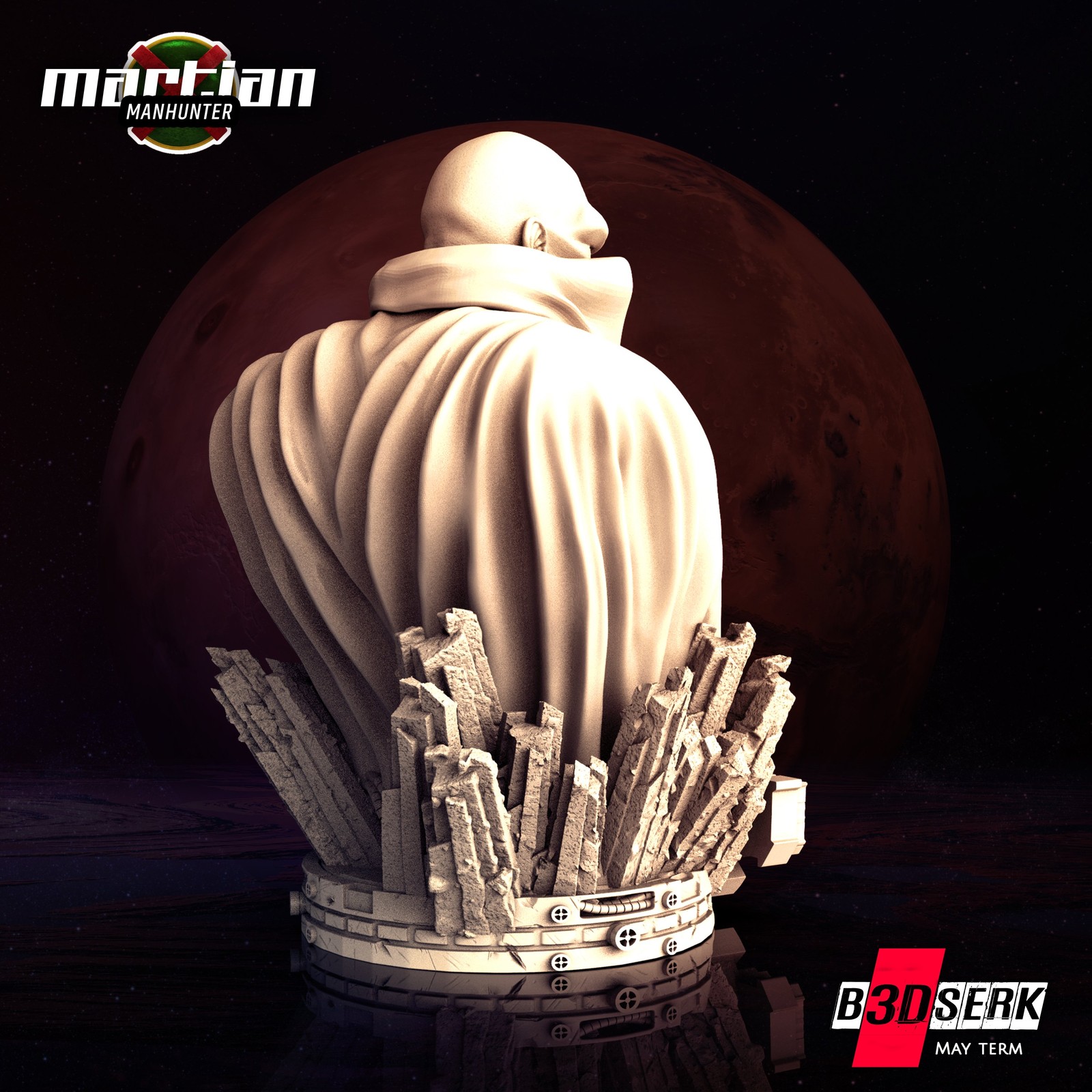 Martian Manhunter Bust - Image 2