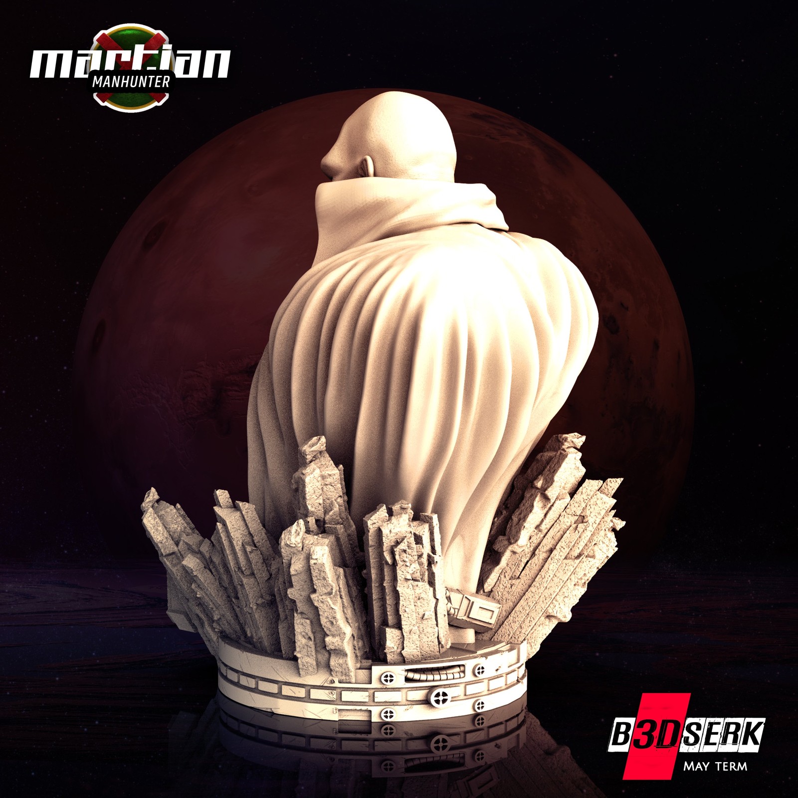 Martian Manhunter Bust - Image 4