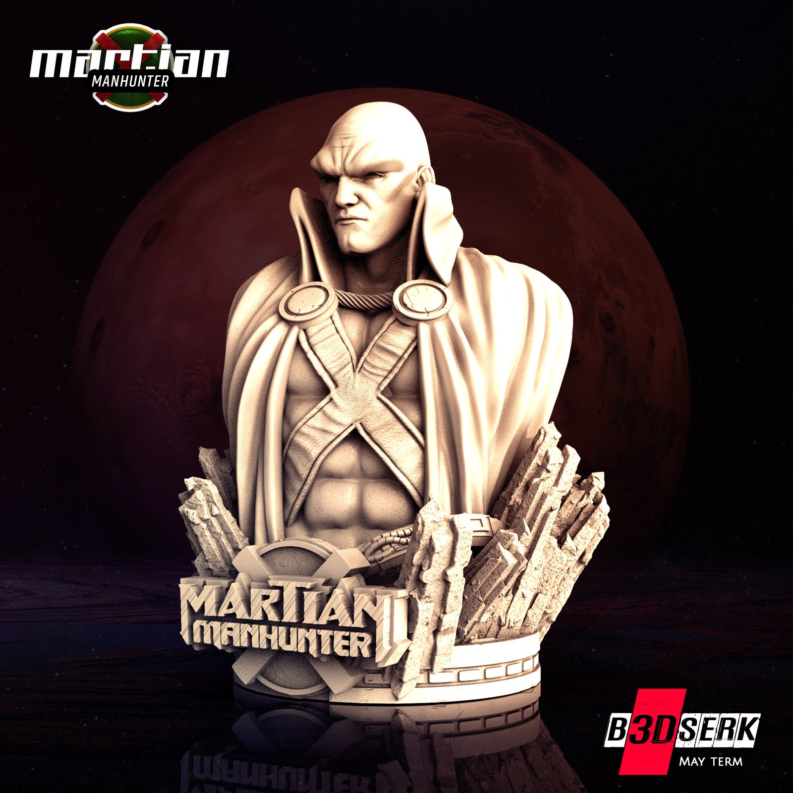 Martian Manhunter Bust - Image 5