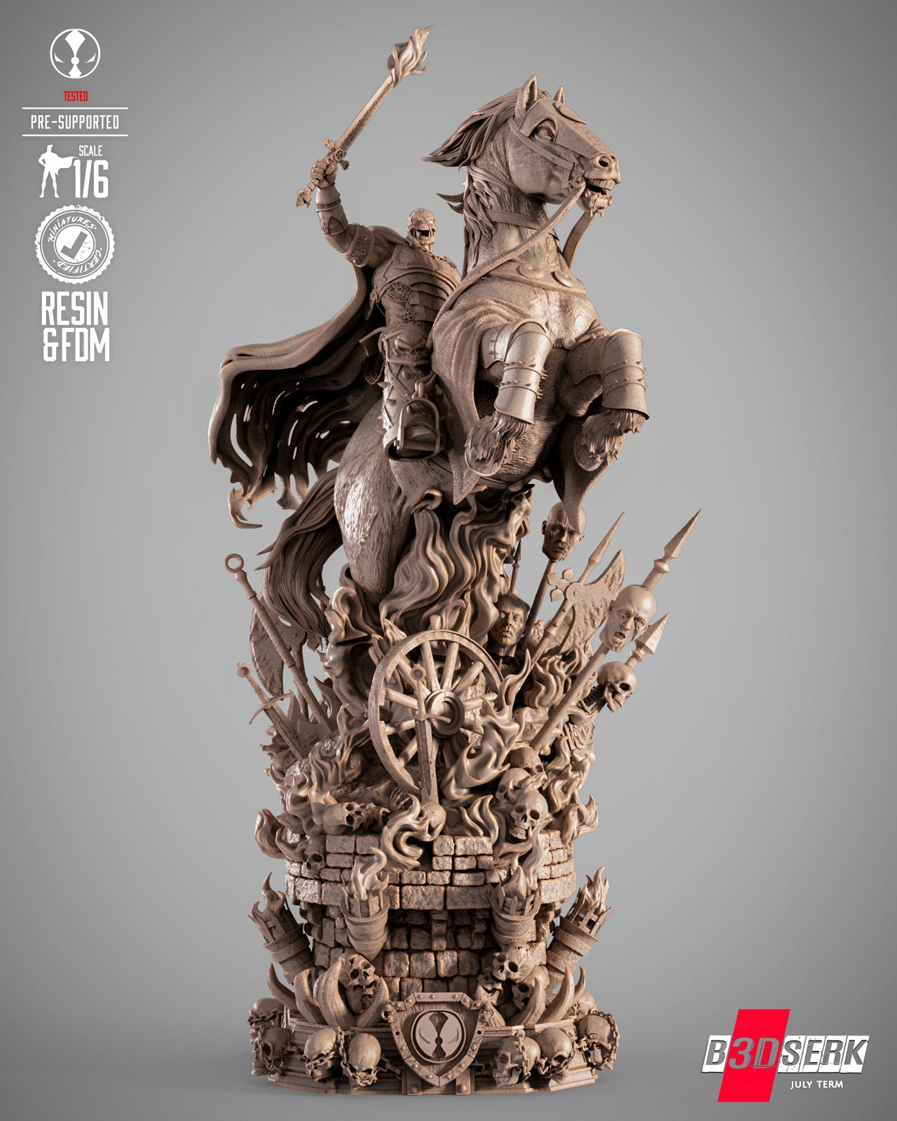 Medieval Spawn Sculpture - Image 2