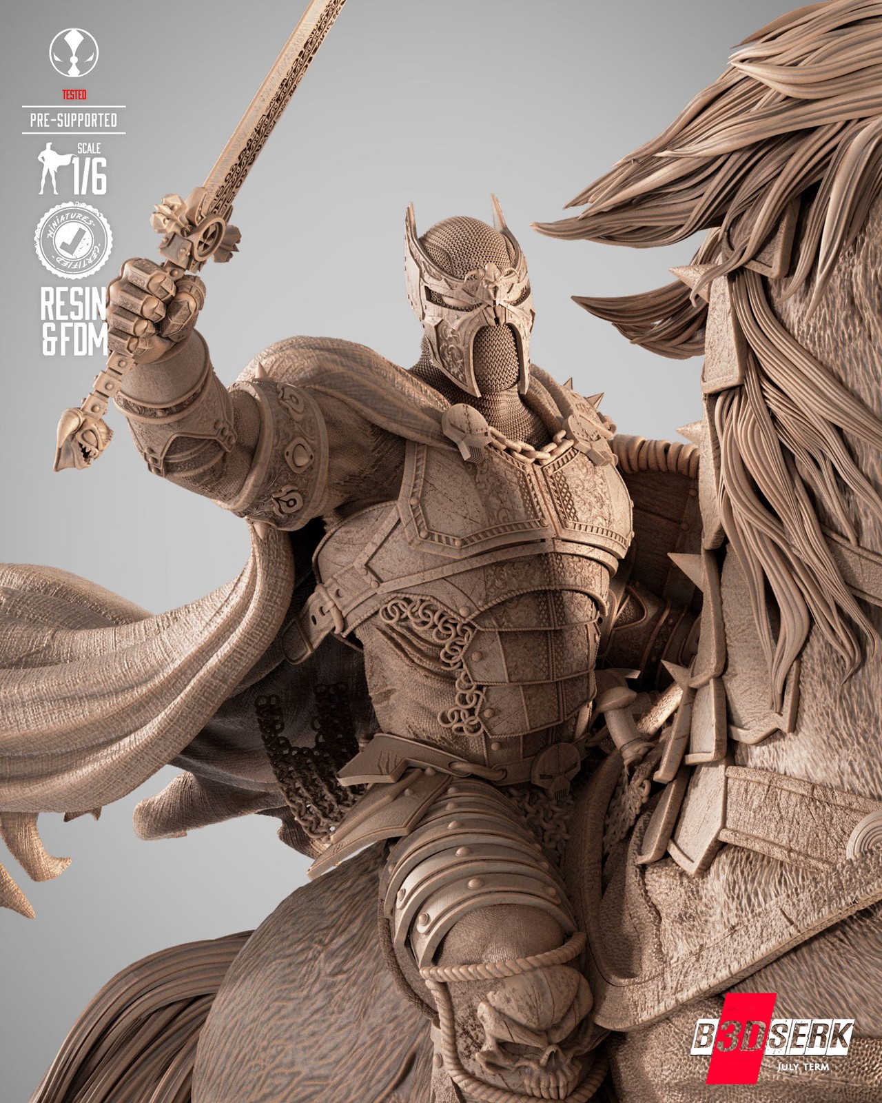 Medieval Spawn Sculpture - Image 3