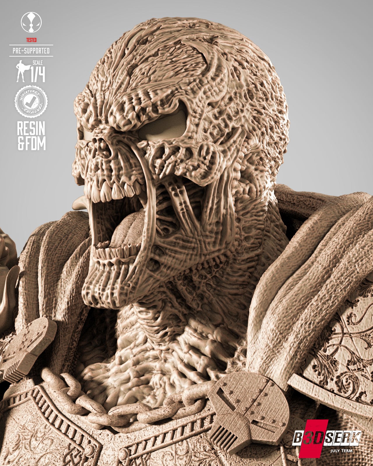 Medieval Spawn Portrait Bust - Image 3