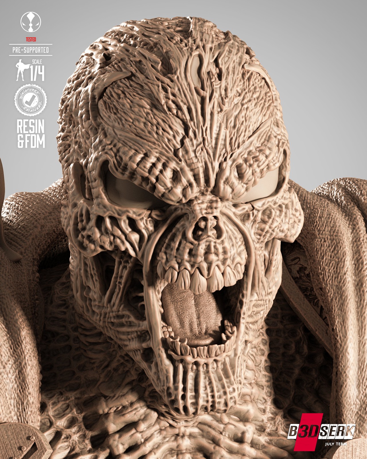 Medieval Spawn Portrait Bust - Image 4