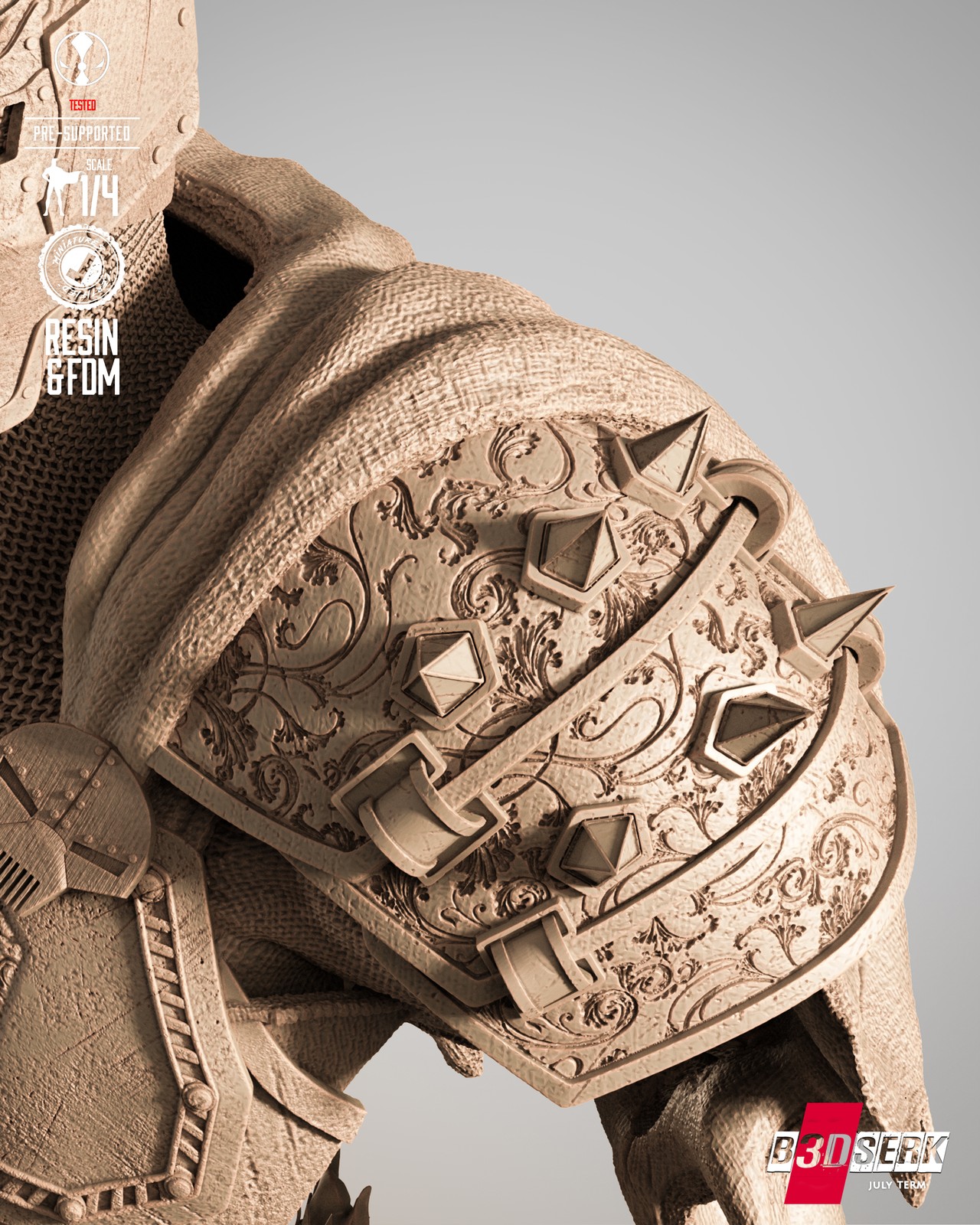 Medieval Spawn Portrait Bust - Image 5