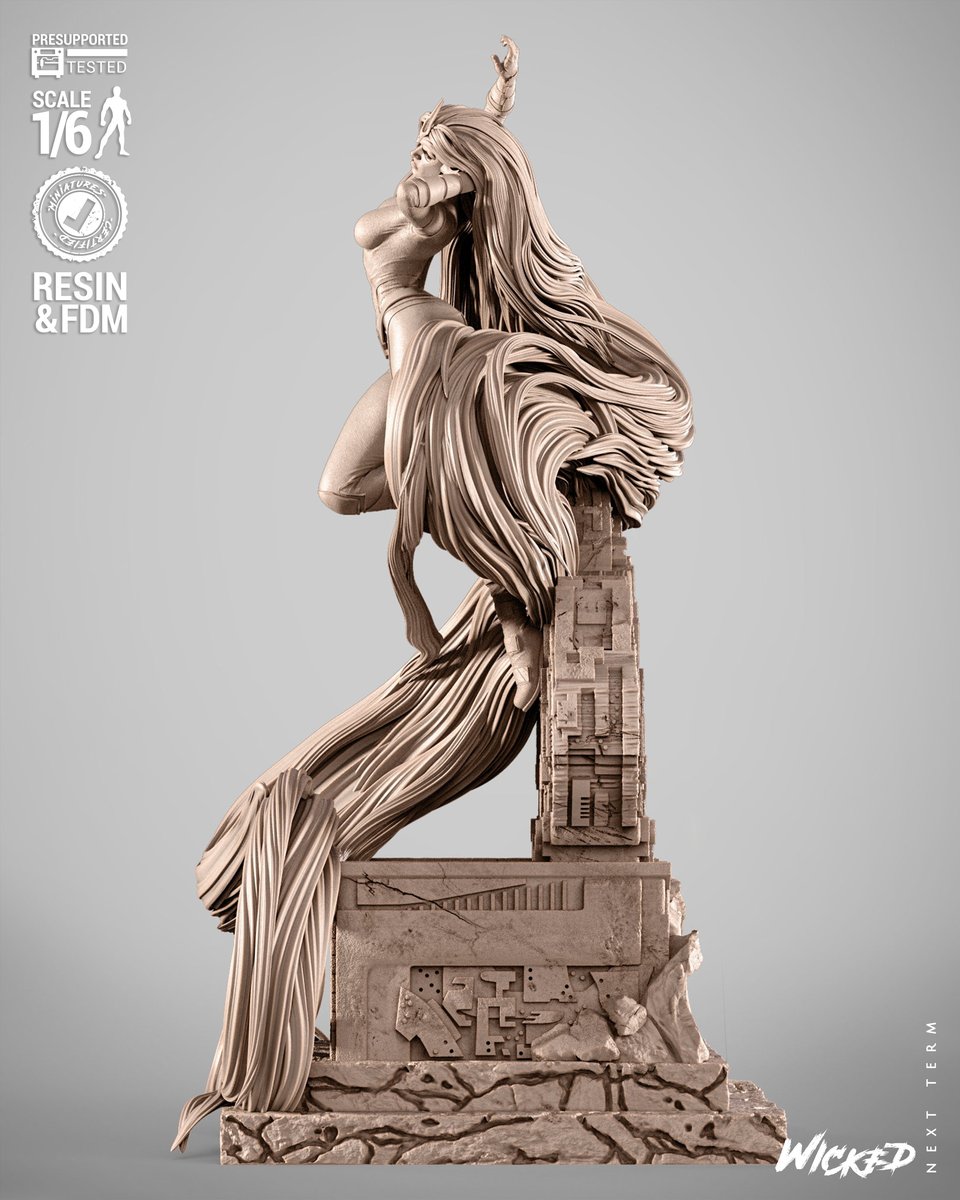 Marvel Medusa Inhumans Sculpture - Image 2