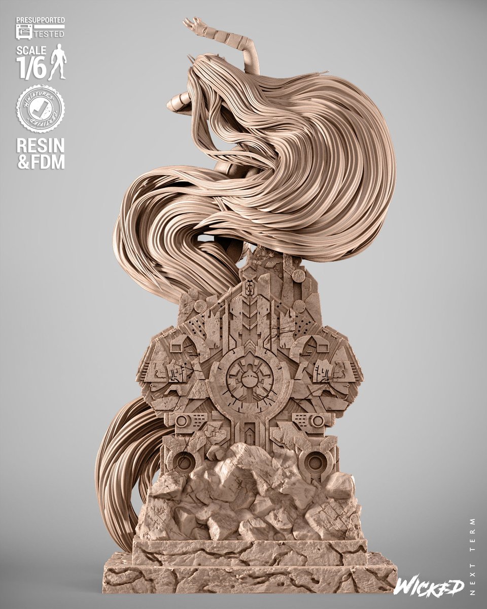 Marvel Medusa Inhumans Sculpture - Image 4