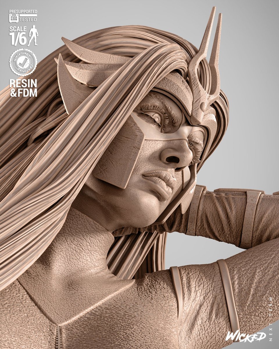 Marvel Medusa Inhumans Sculpture - Image 5