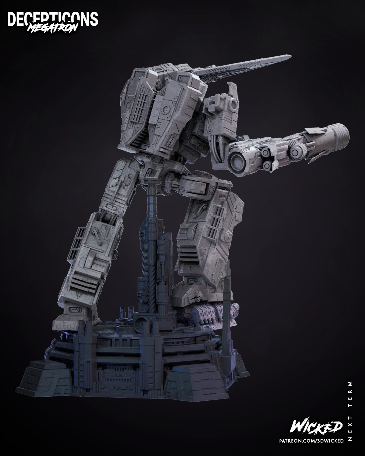 Megatron Sculpture - Image 5