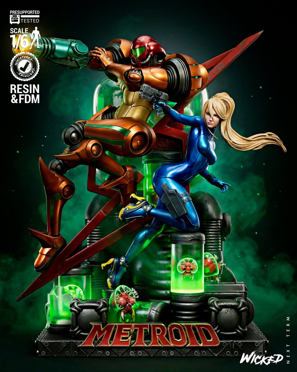 Samus - Diorama (Metroid)