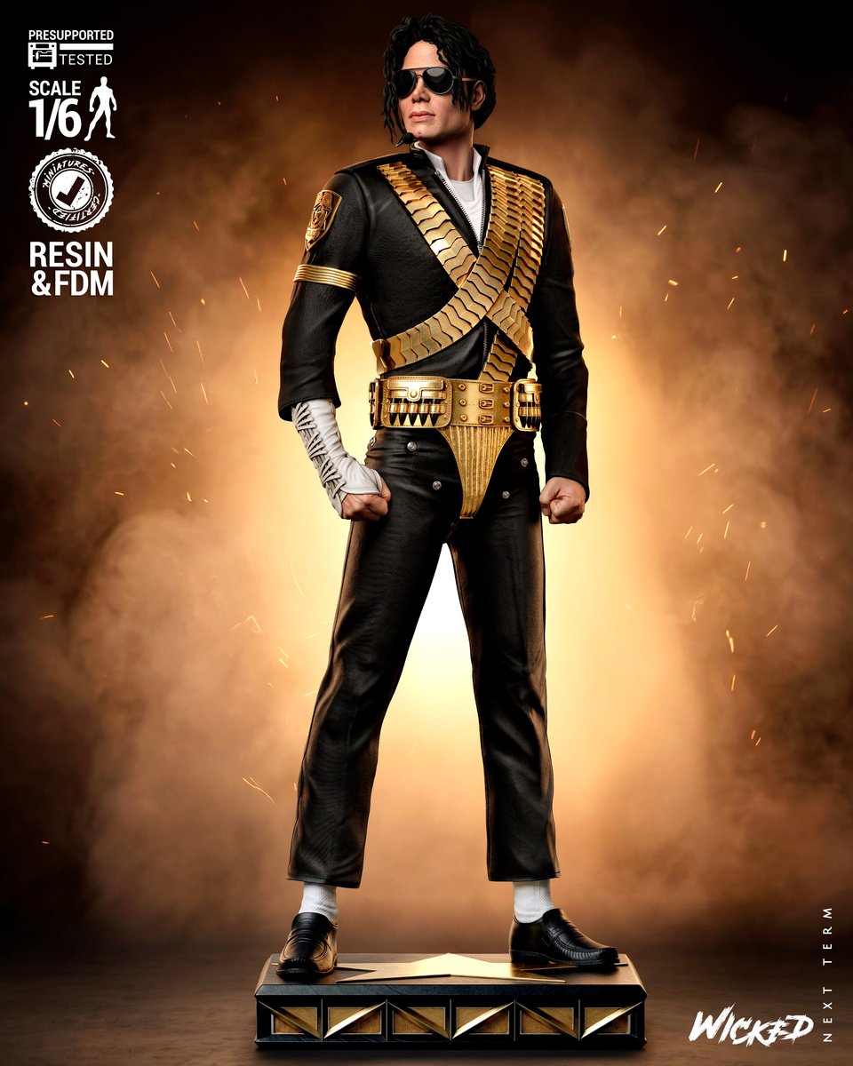 Michael Jackson 93 Sculpture - Image 2