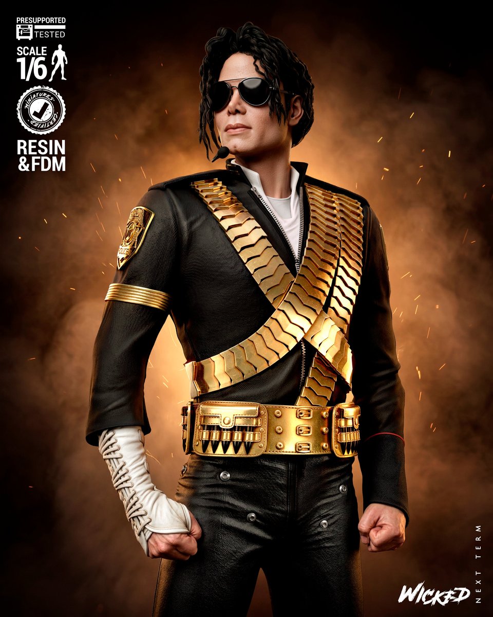Michael Jackson 93 Sculpture - Image 3
