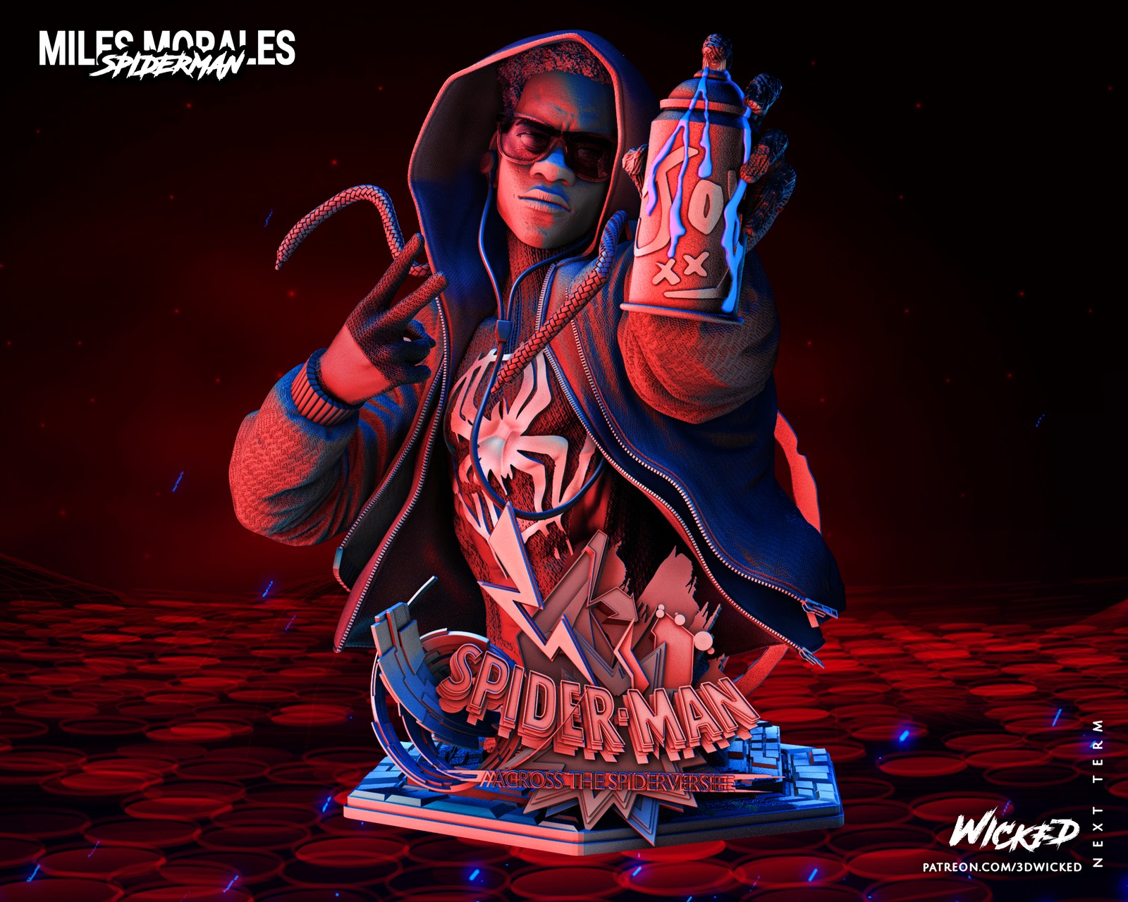 Marvel Miles Morales Bust - Image 2