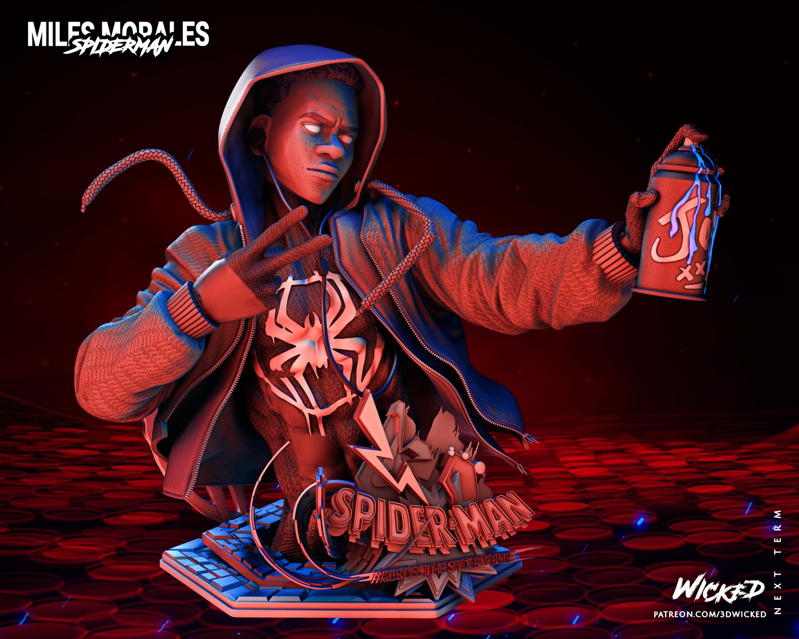 Marvel Miles Morales Bust - Image 3