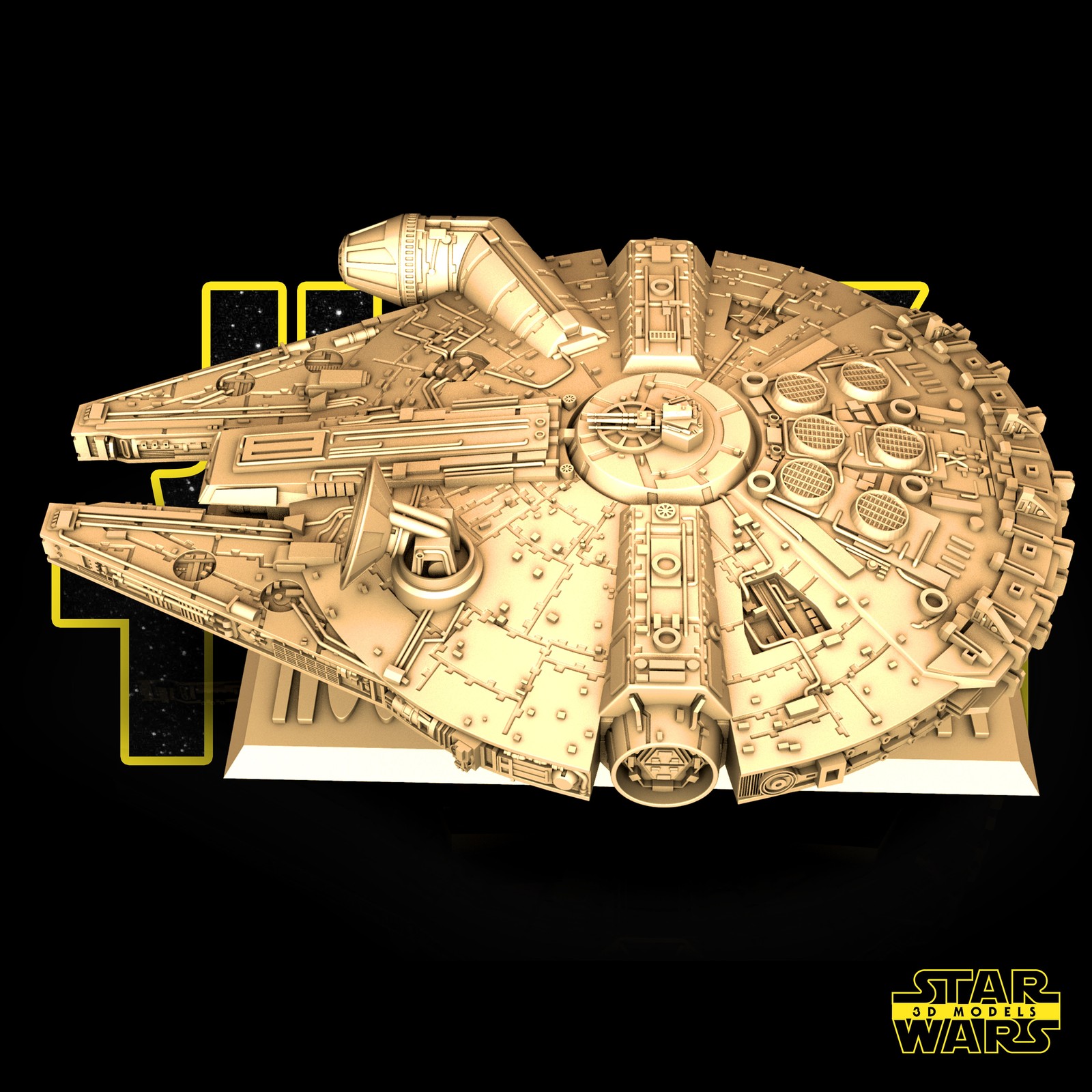 Millennium Falcon "Ship" (Star Wars) - Image 3