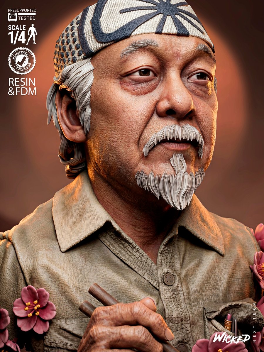 Miyagi Portrait Bust - Image 2