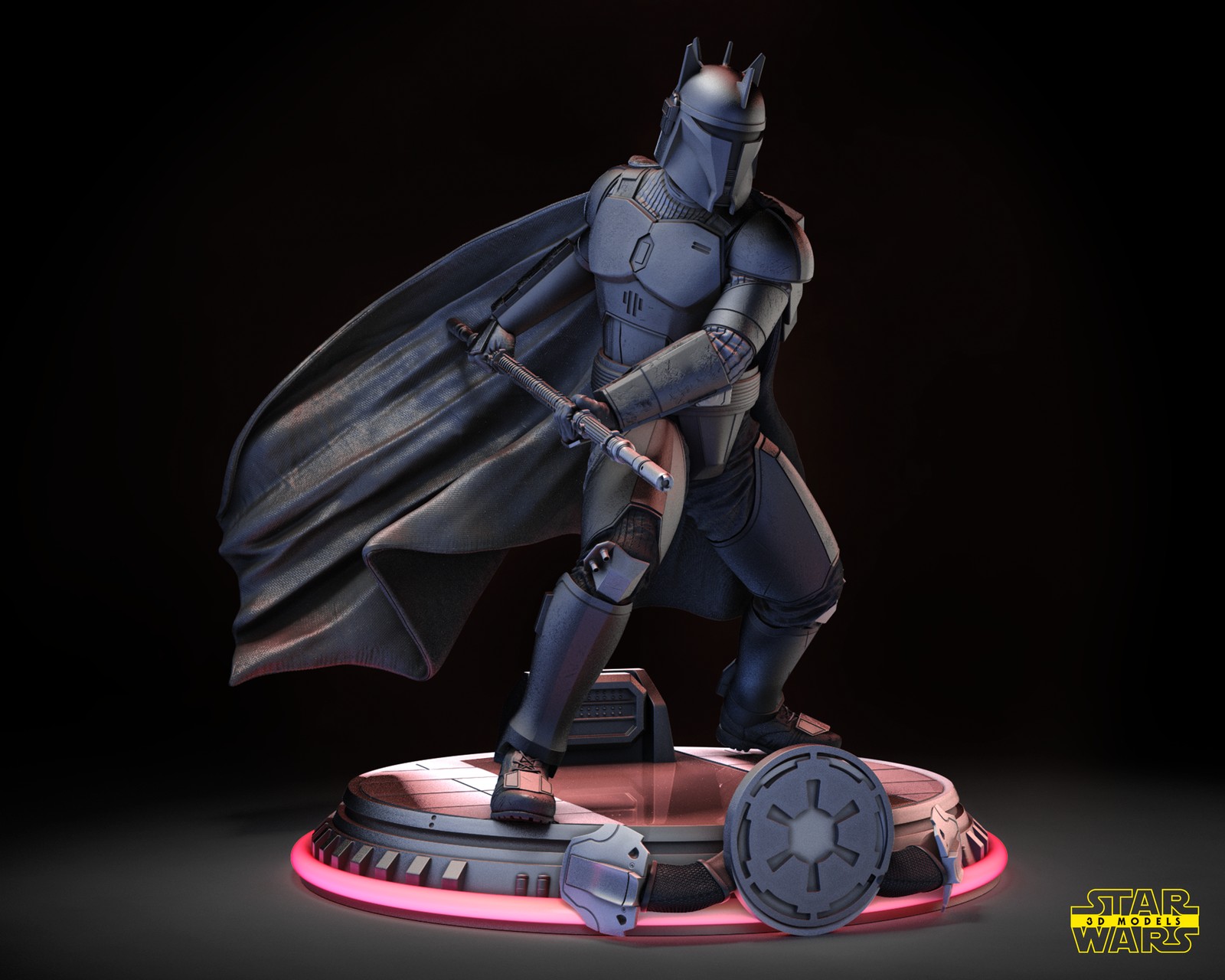 Moff Gideon Sculpture - Image 2