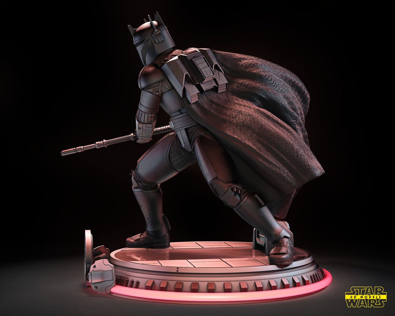 Moff Gideon Sculpture - Image 3