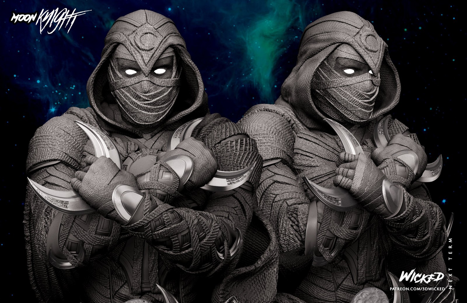 Marvel Moon Knight Bust - Image 3