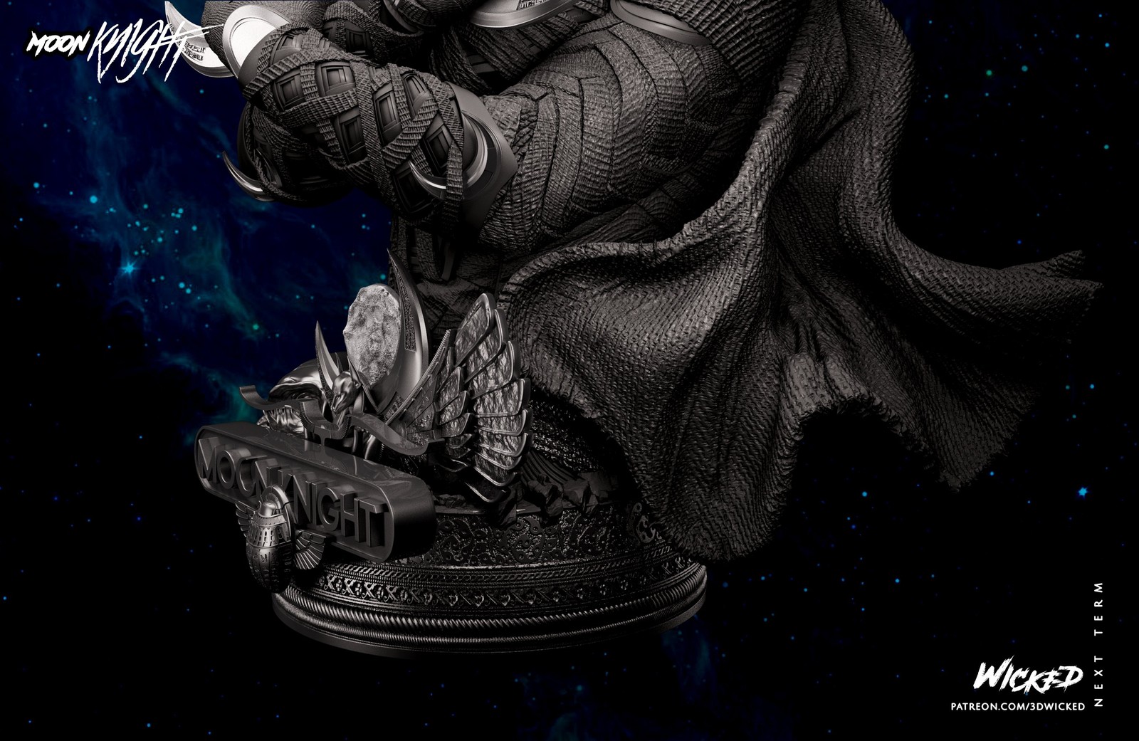 Marvel Moon Knight Bust - Image 5