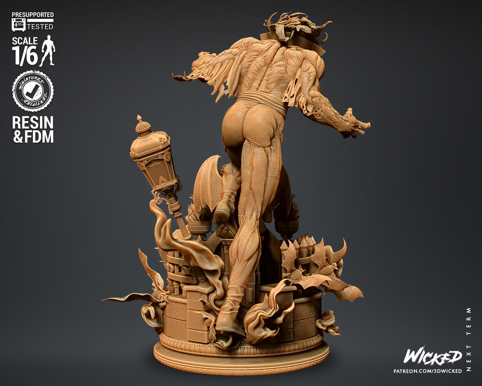Marvel Morbius Sculpture - Image 3