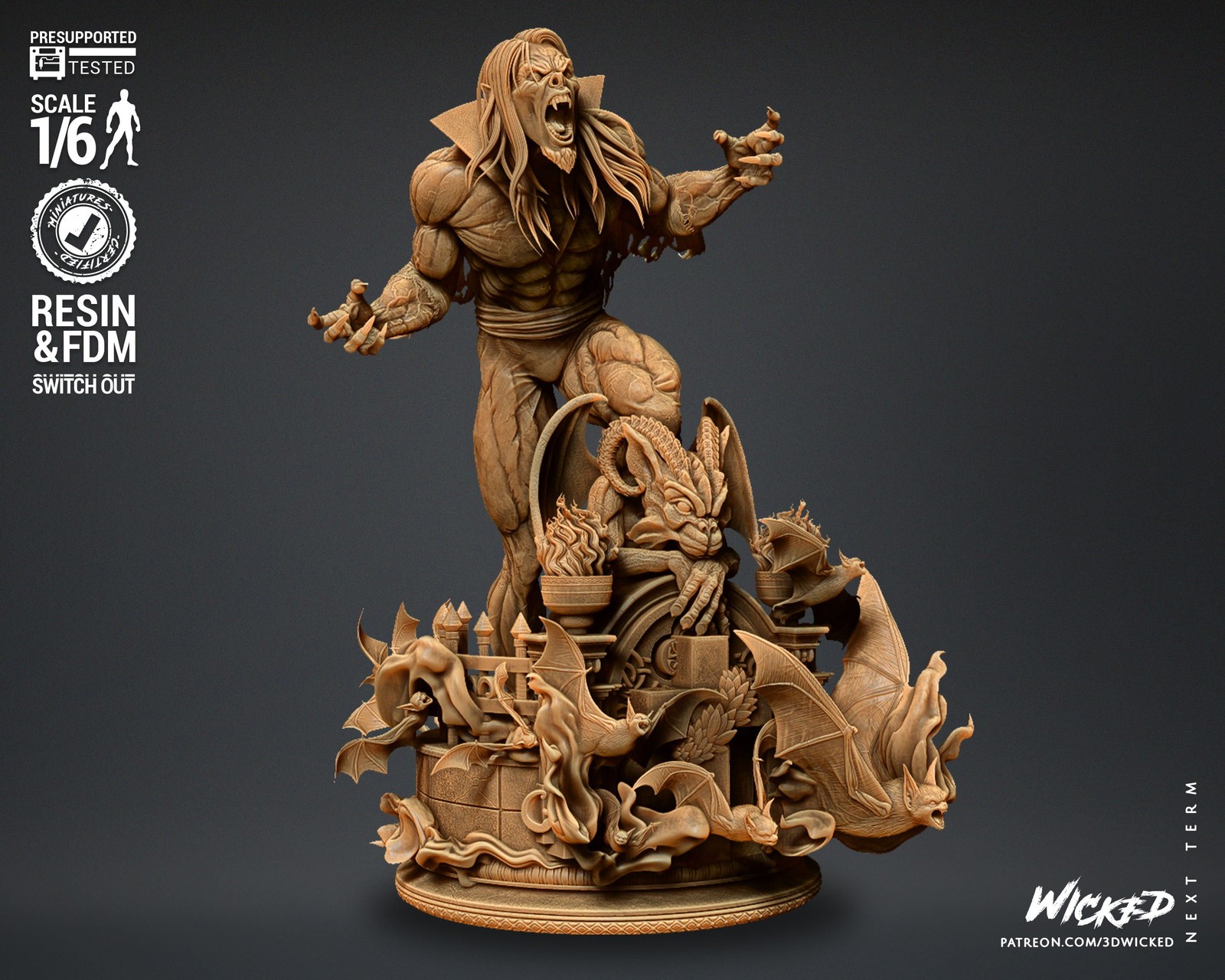Marvel Morbius Sculpture - Image 4