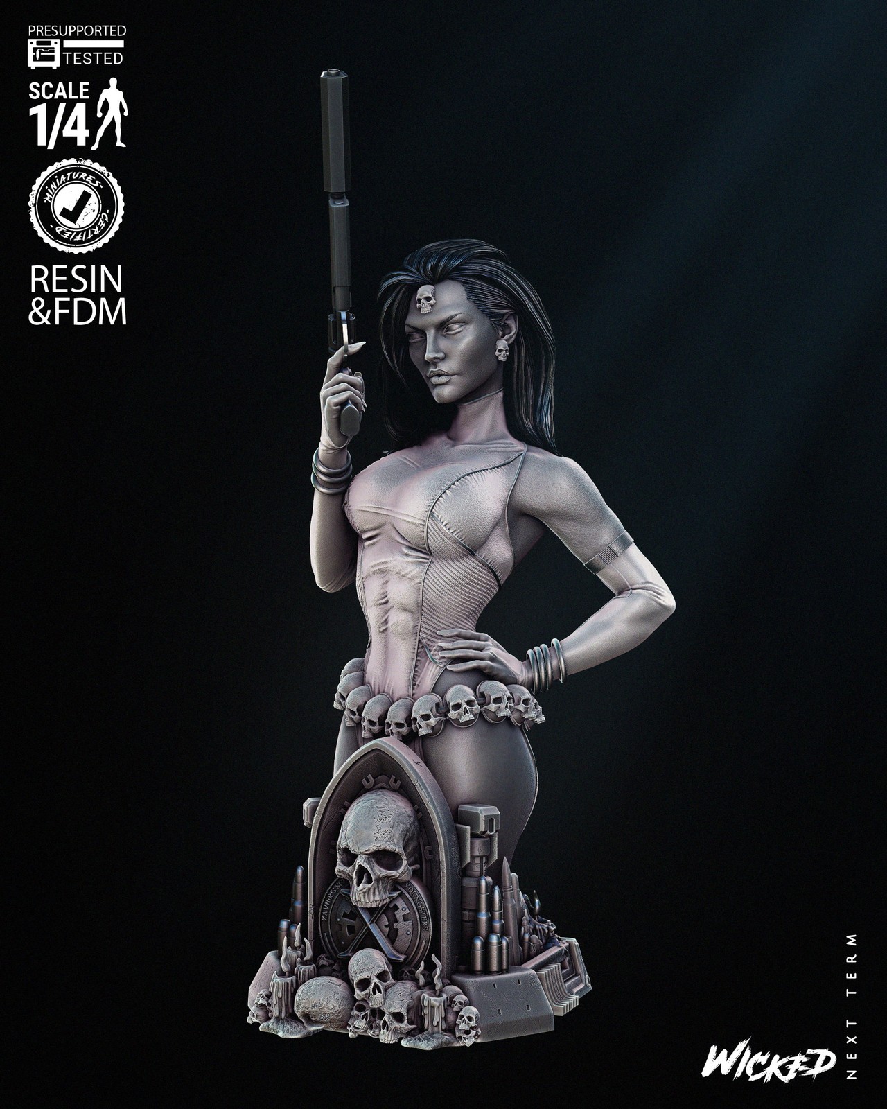 Marvel Mystique Bust