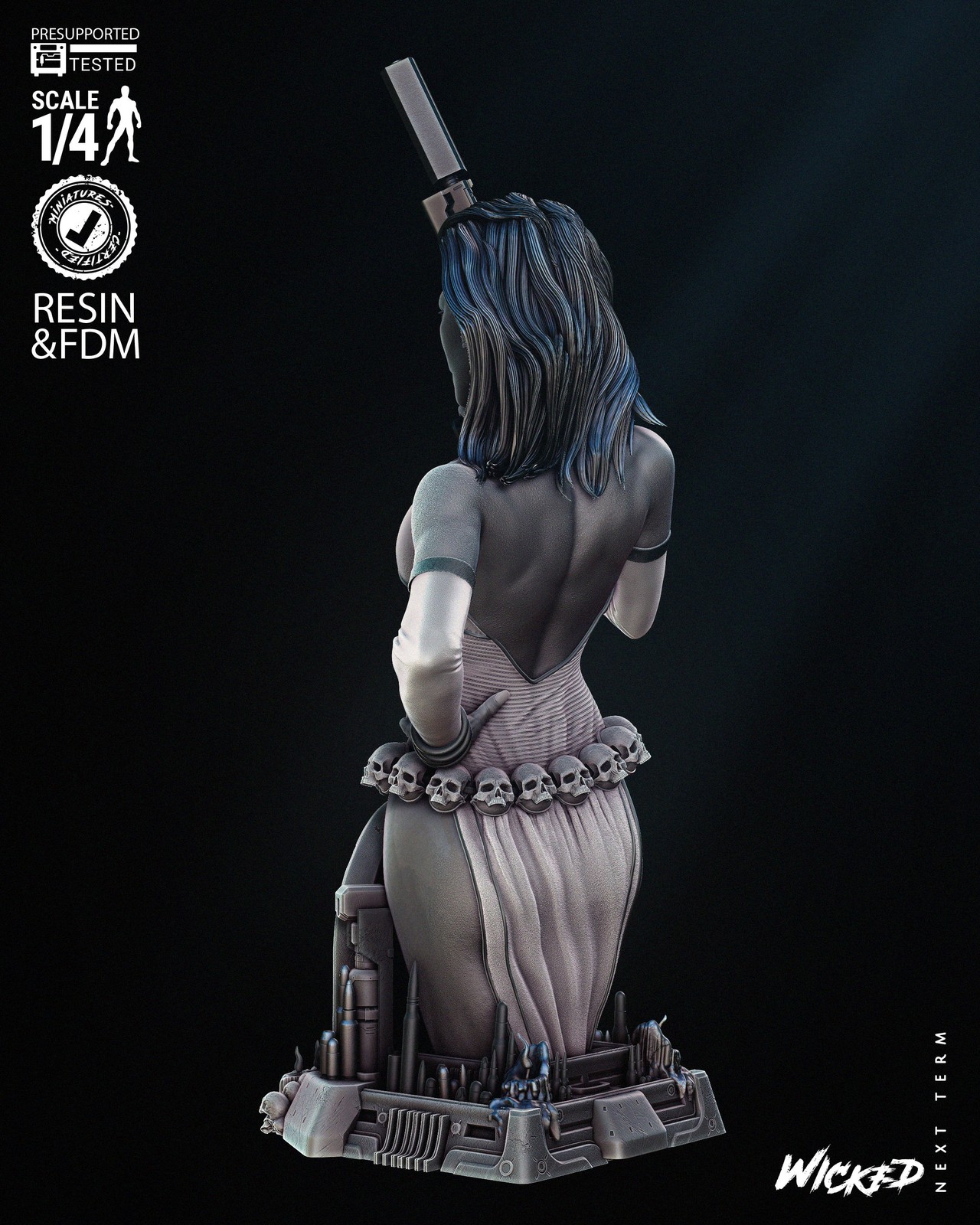 Marvel Mystique Bust - Image 2