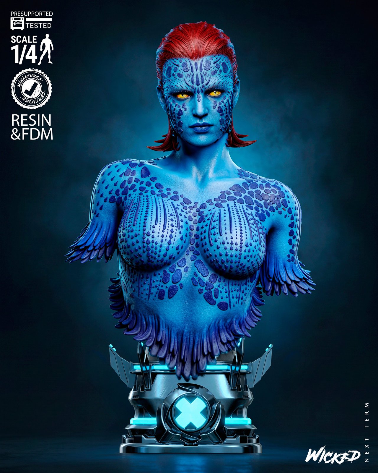 Mystique - Bust (Marvel)