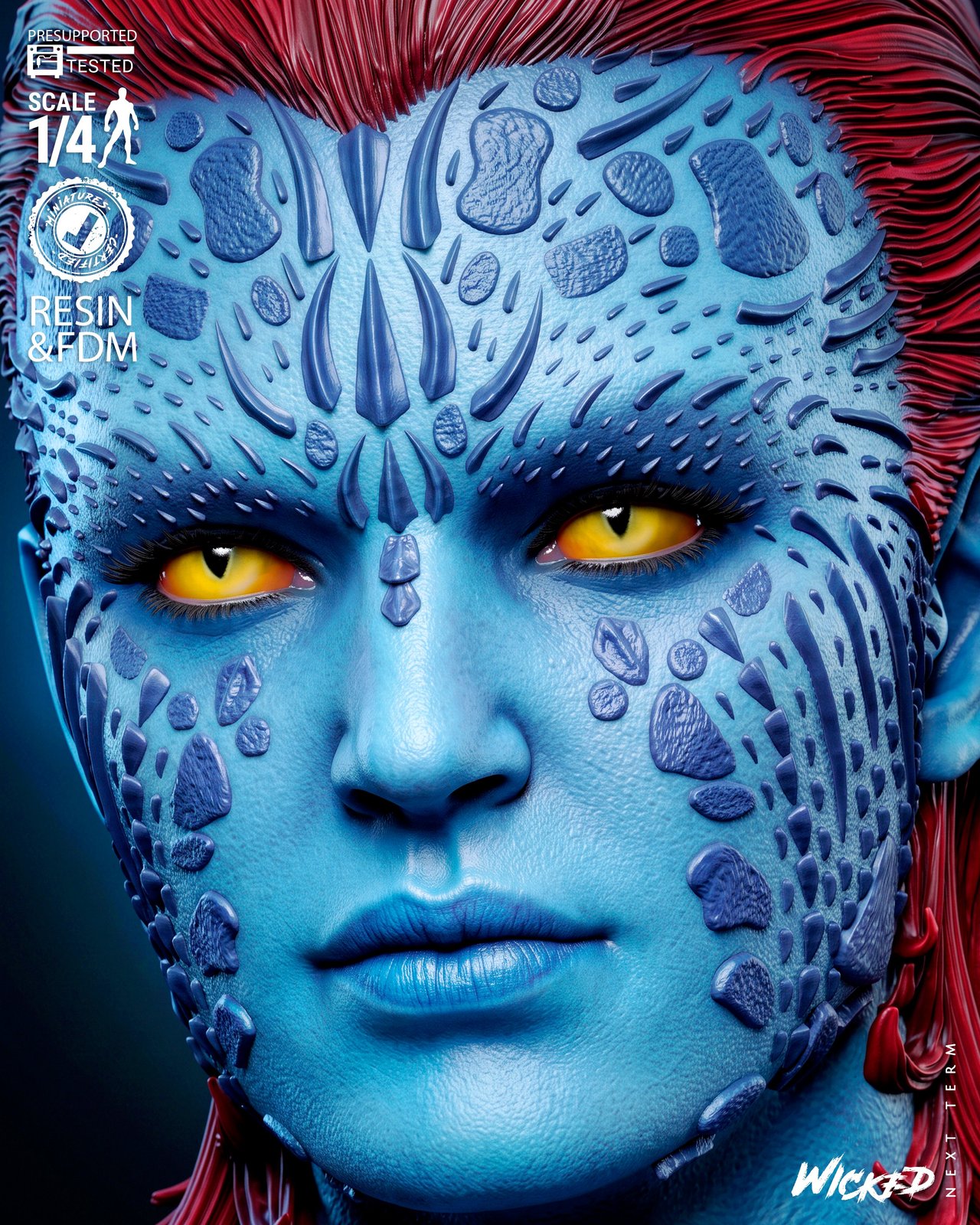 Mystique - Bust (Marvel) - Image 3