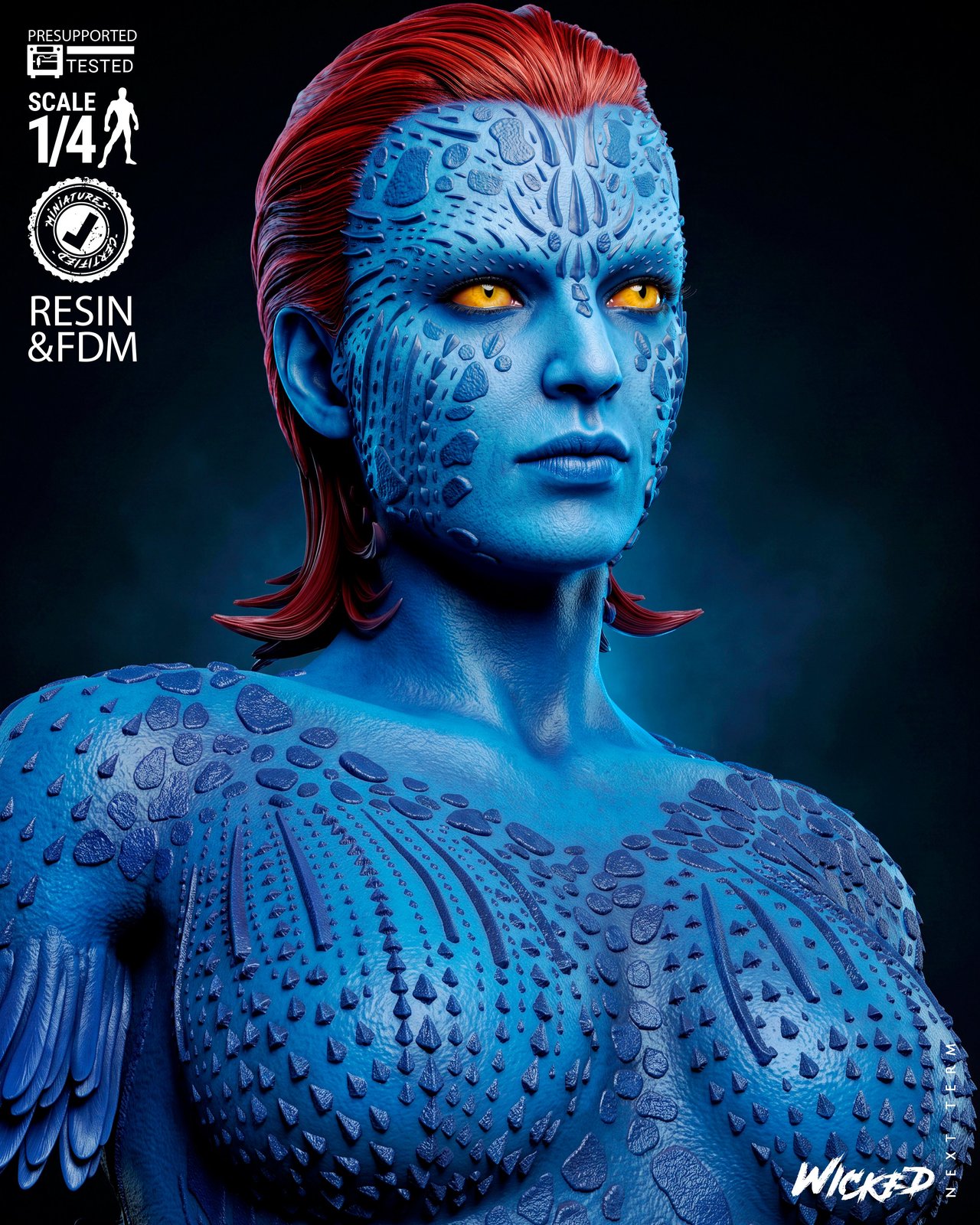 Mystique - Bust (Marvel) - Image 4