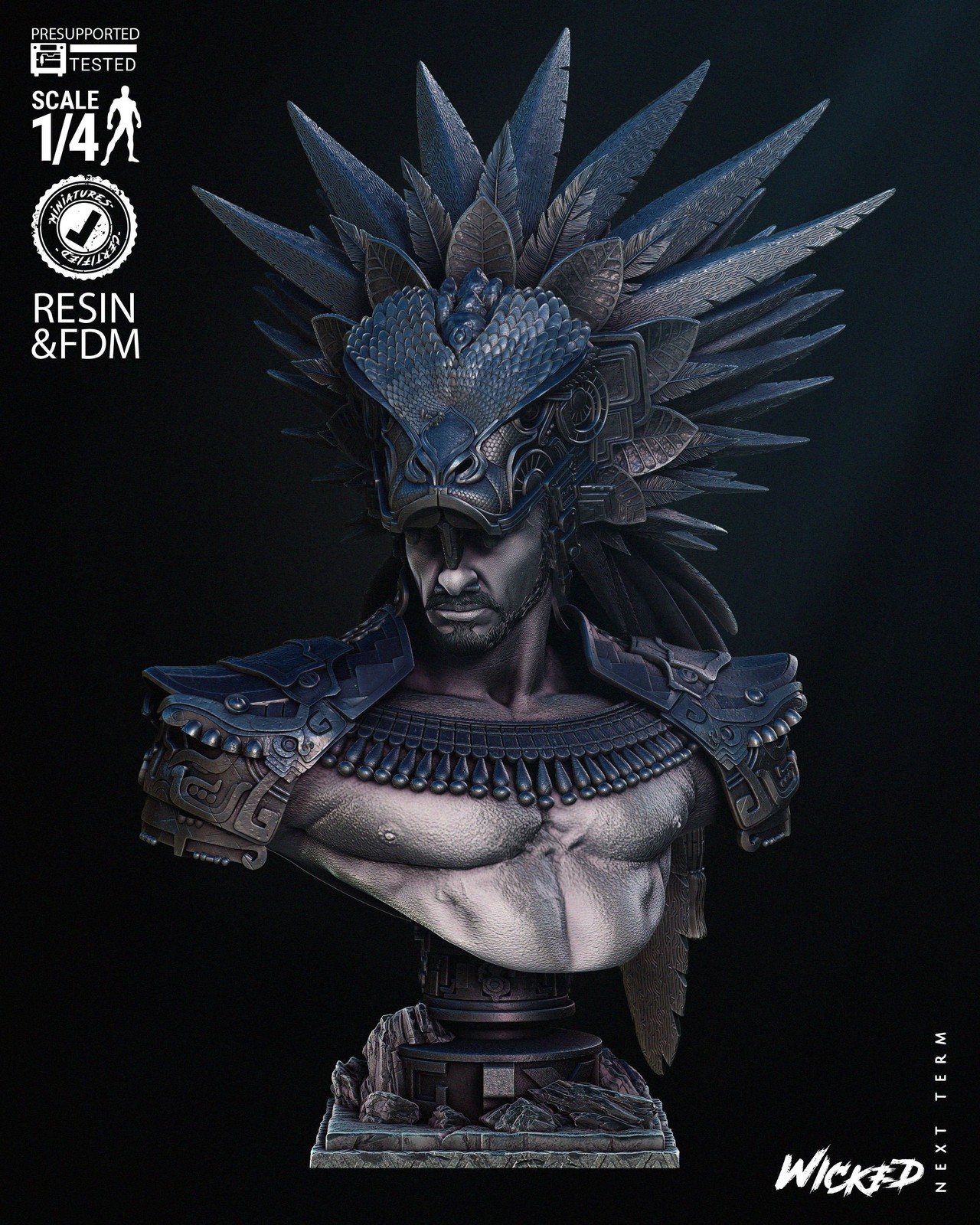 Namor Headdress - Bust (Marvel)