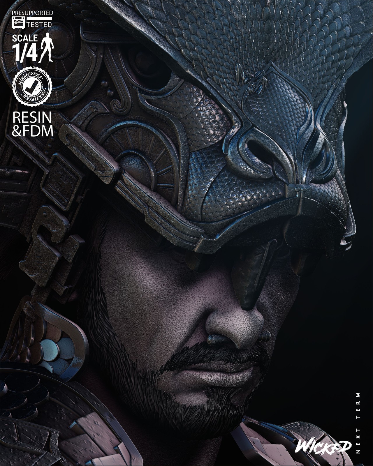 Marvel Namor Portrait Bust - Image 3