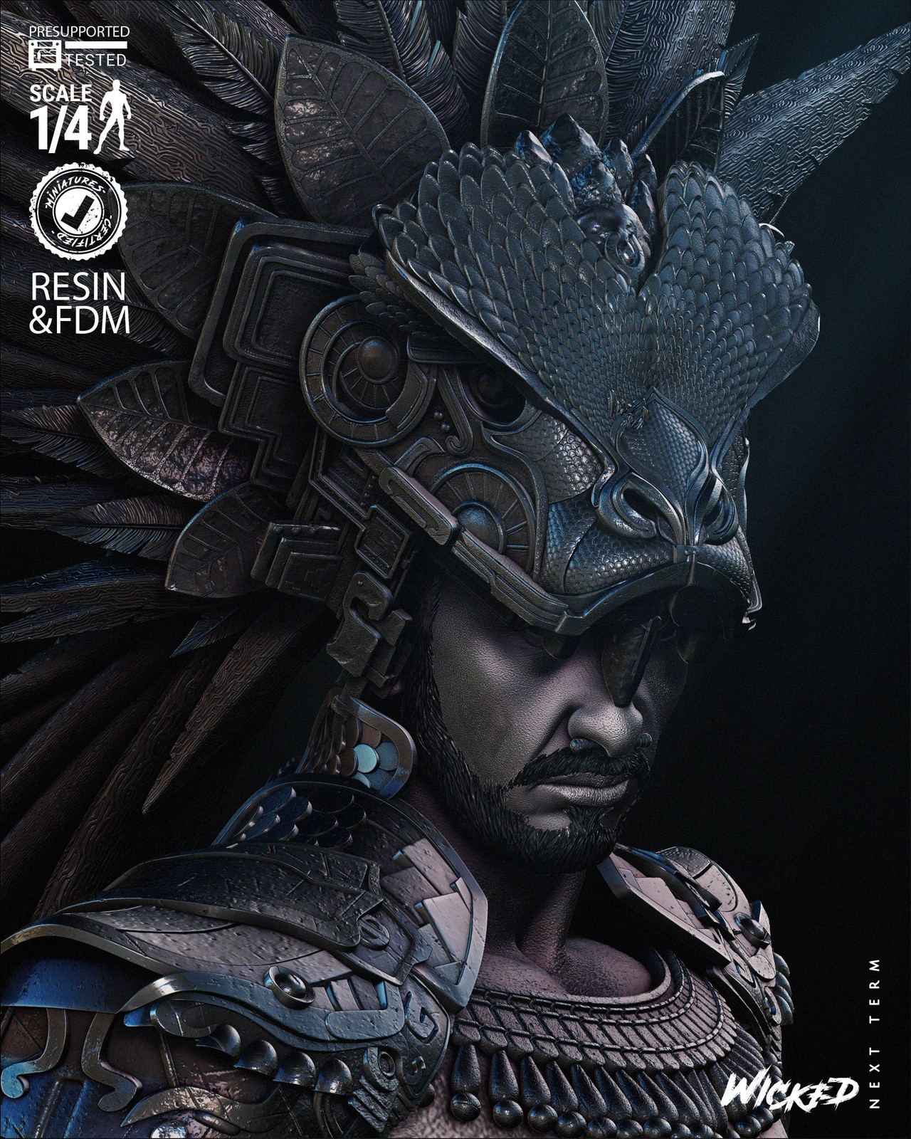 Marvel Namor Portrait Bust - Image 4