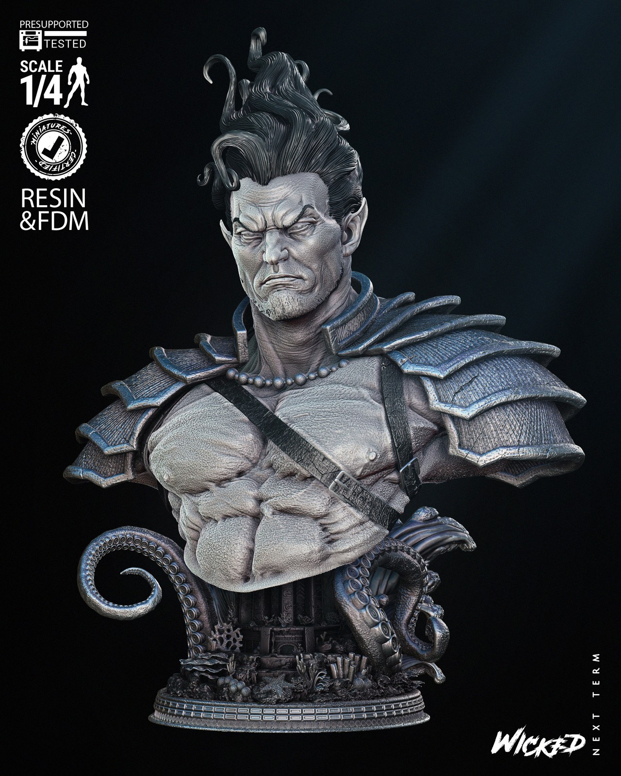 Marvel Namor Bust Portrait
