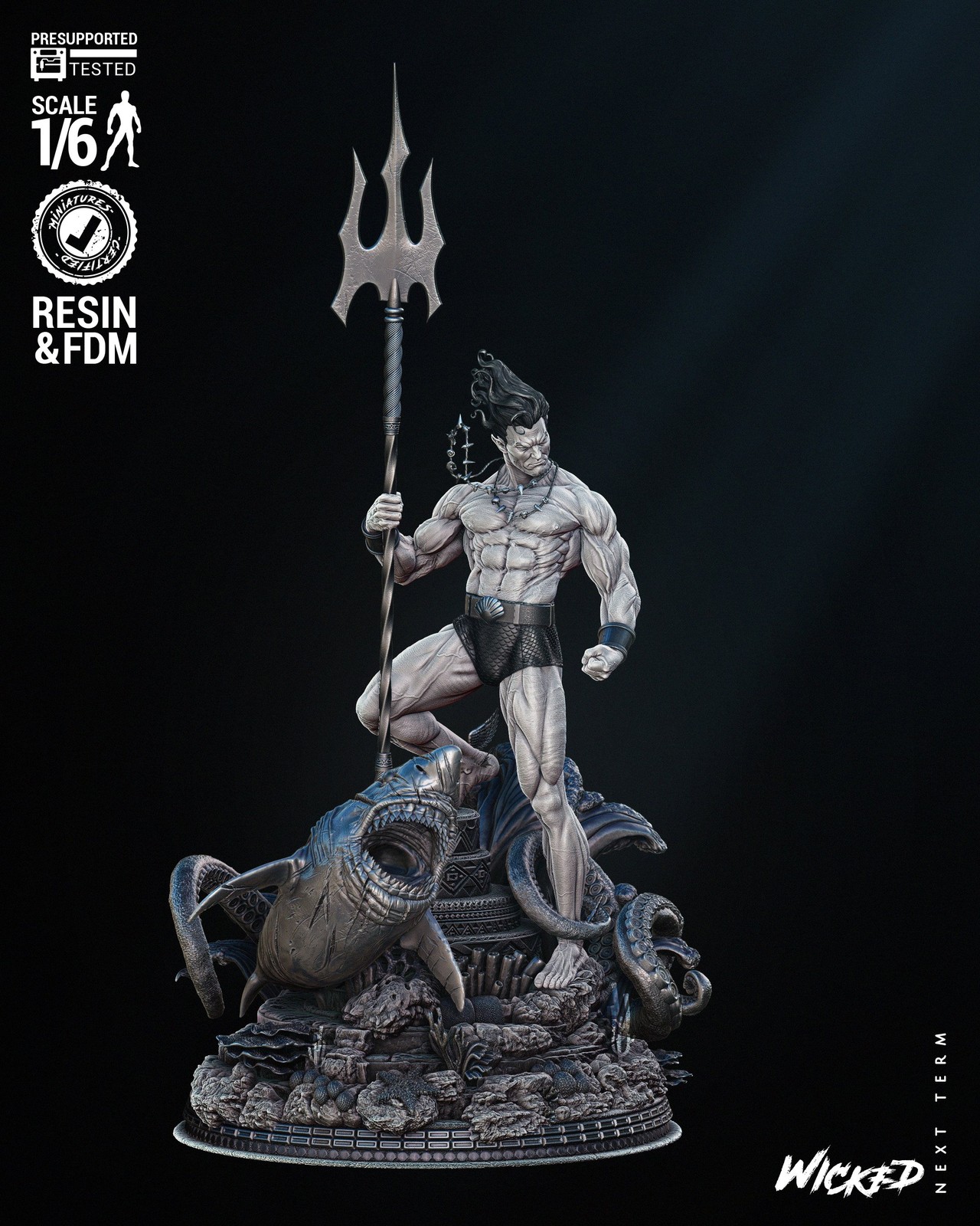 Marvel Namor Comic Silver Age Sculpture