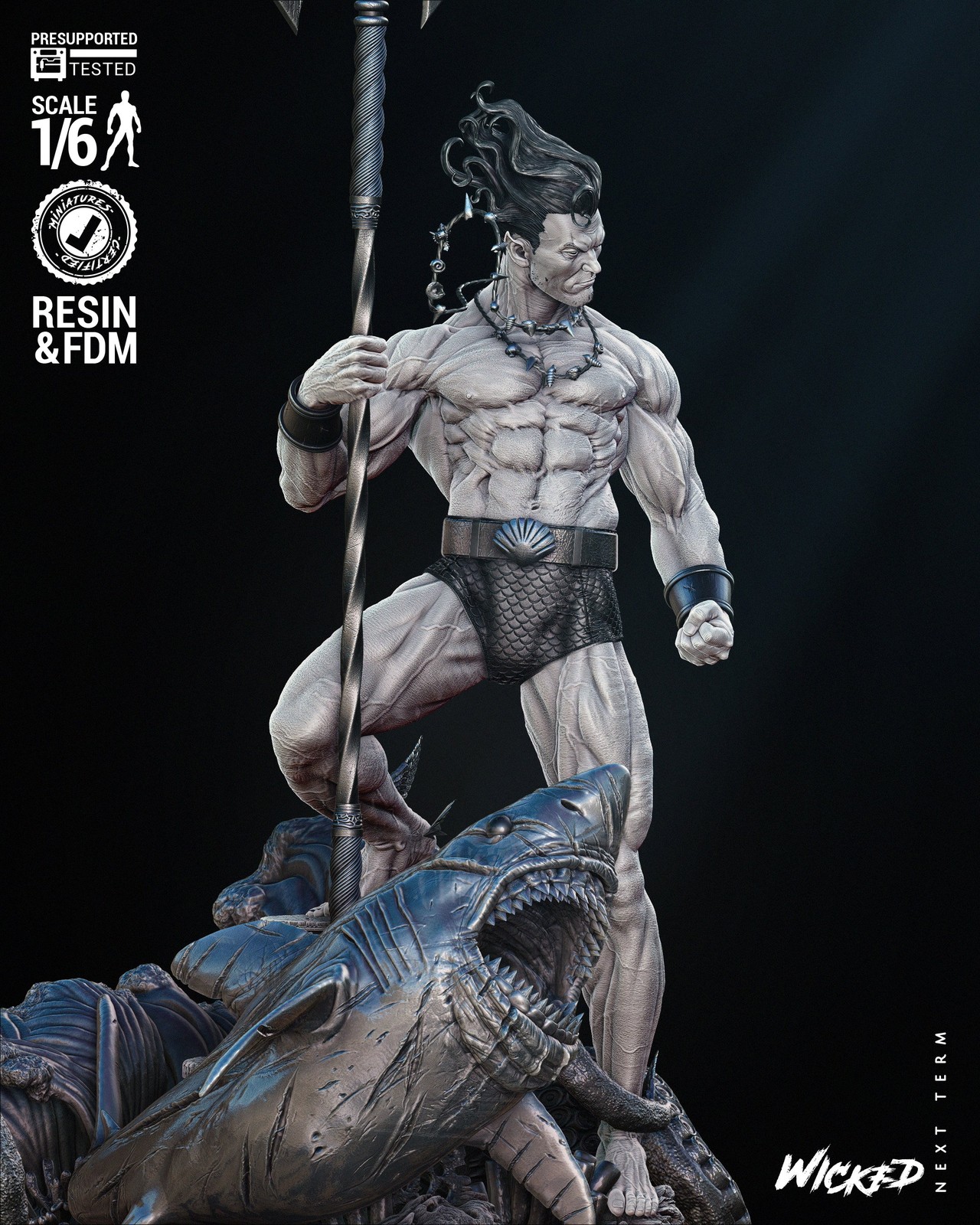 Marvel Namor Comic Silver Age Sculpture - Image 3