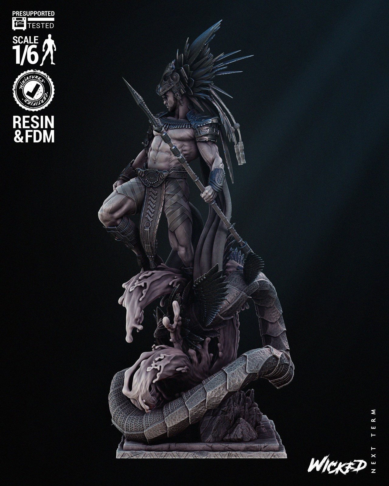 Marvel Namor Sculpture - Image 3