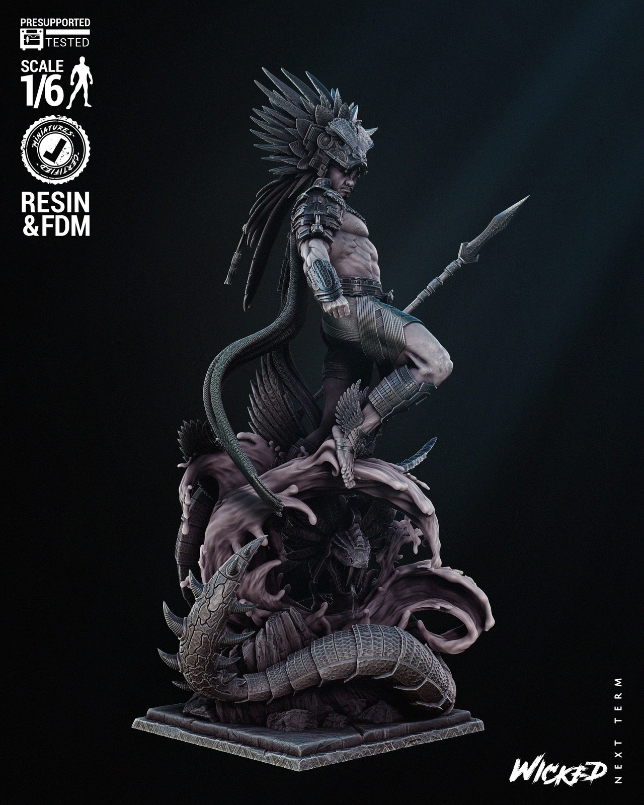 Marvel Namor Sculpture - Image 4