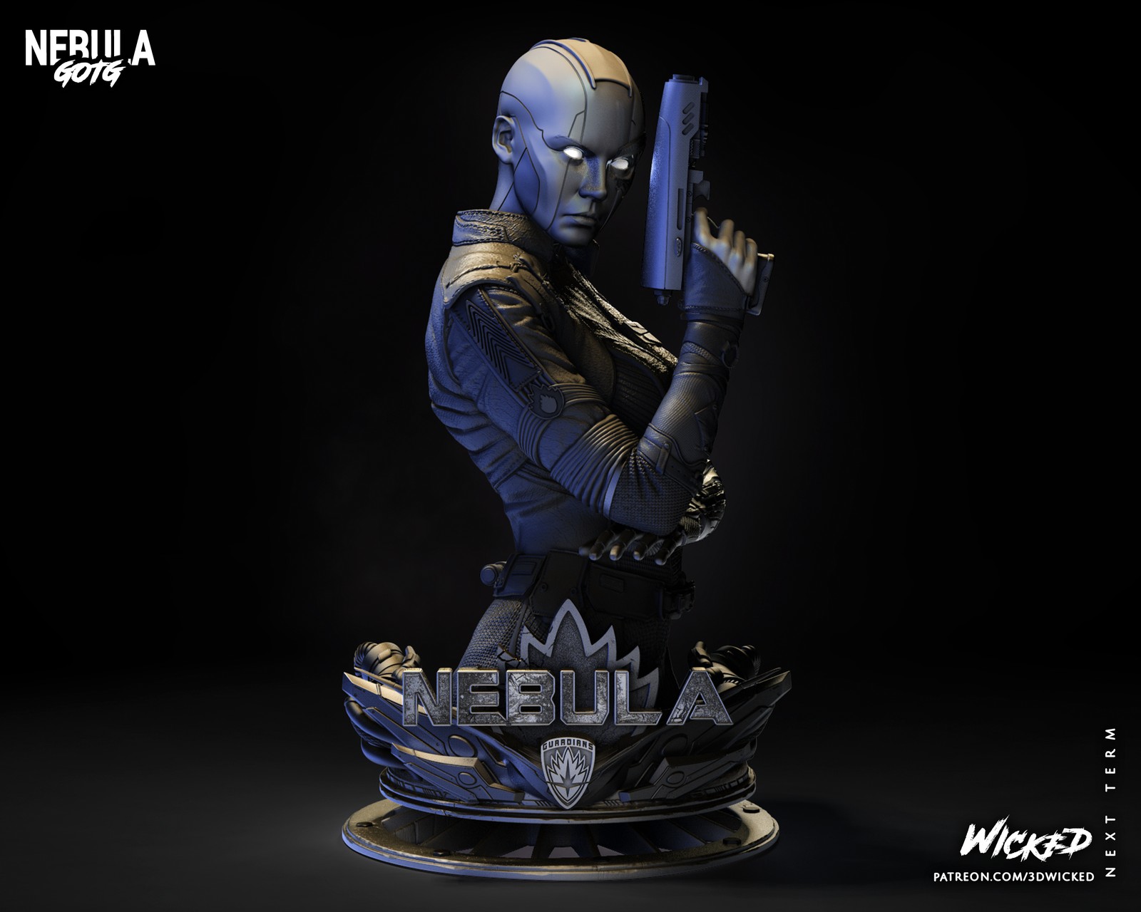 Marvel Nebula Bust - Image 2