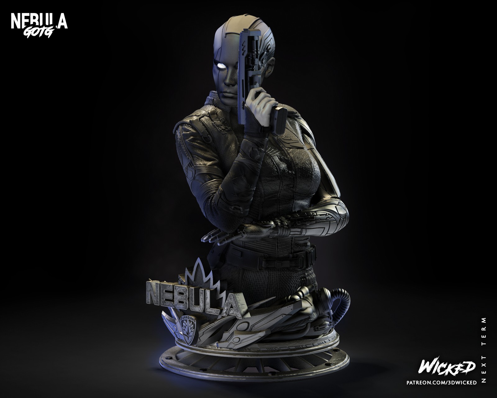 Marvel Nebula Bust - Image 4