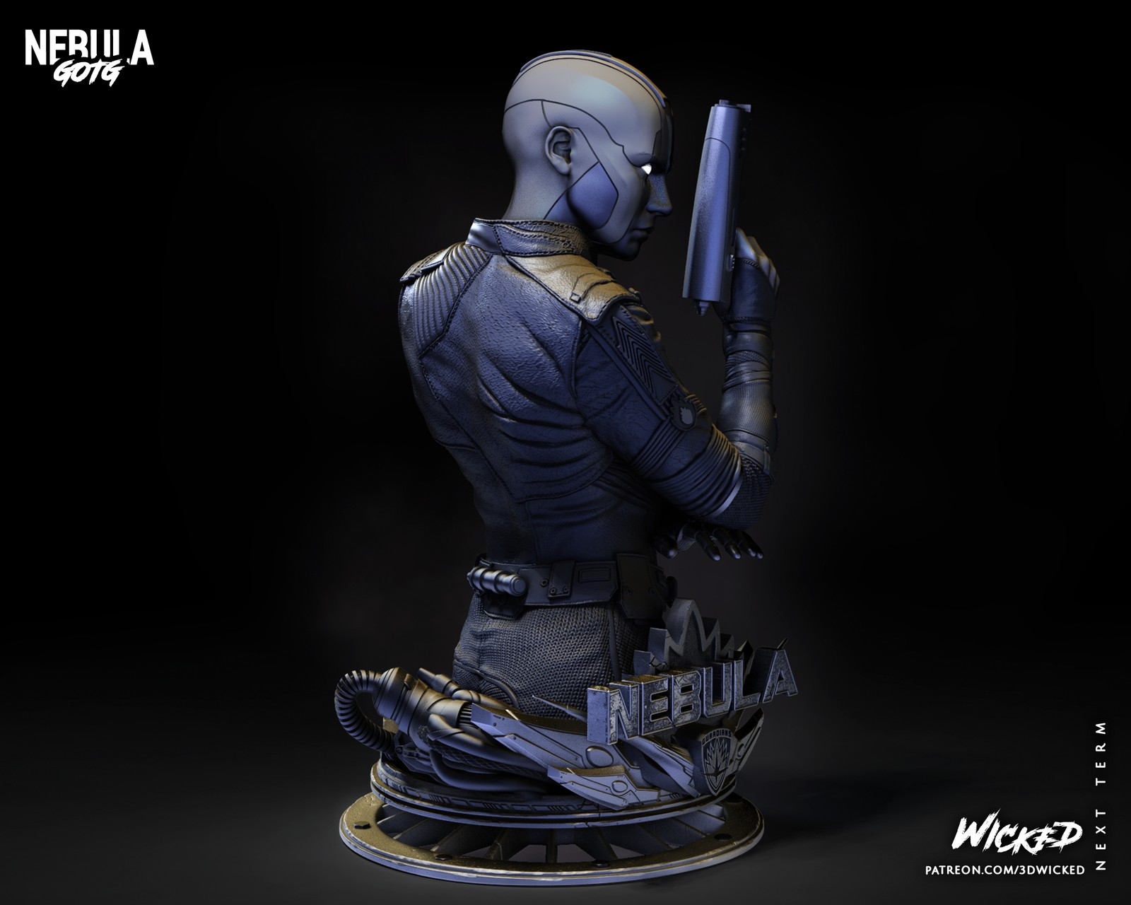 Marvel Nebula Bust - Image 5