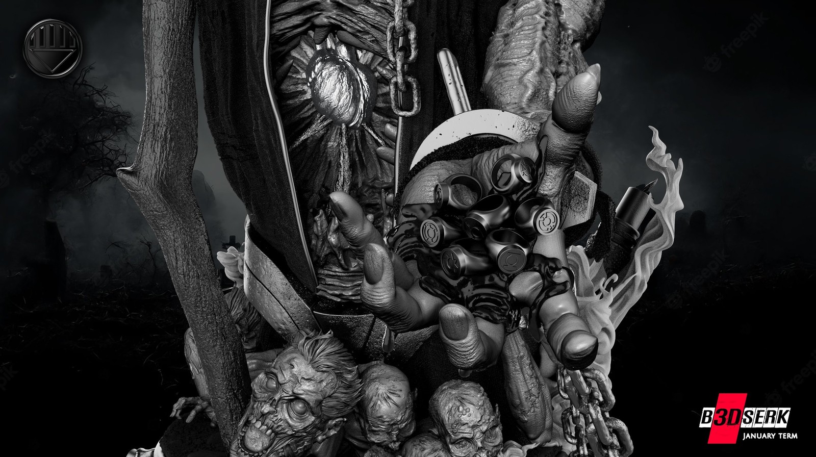 Nekron - Bust (DC) - Image 5