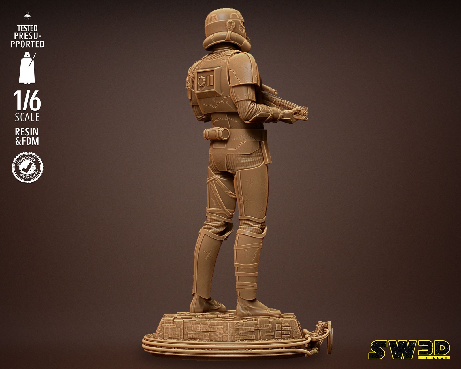 Night Trooper Sculpture - Image 3