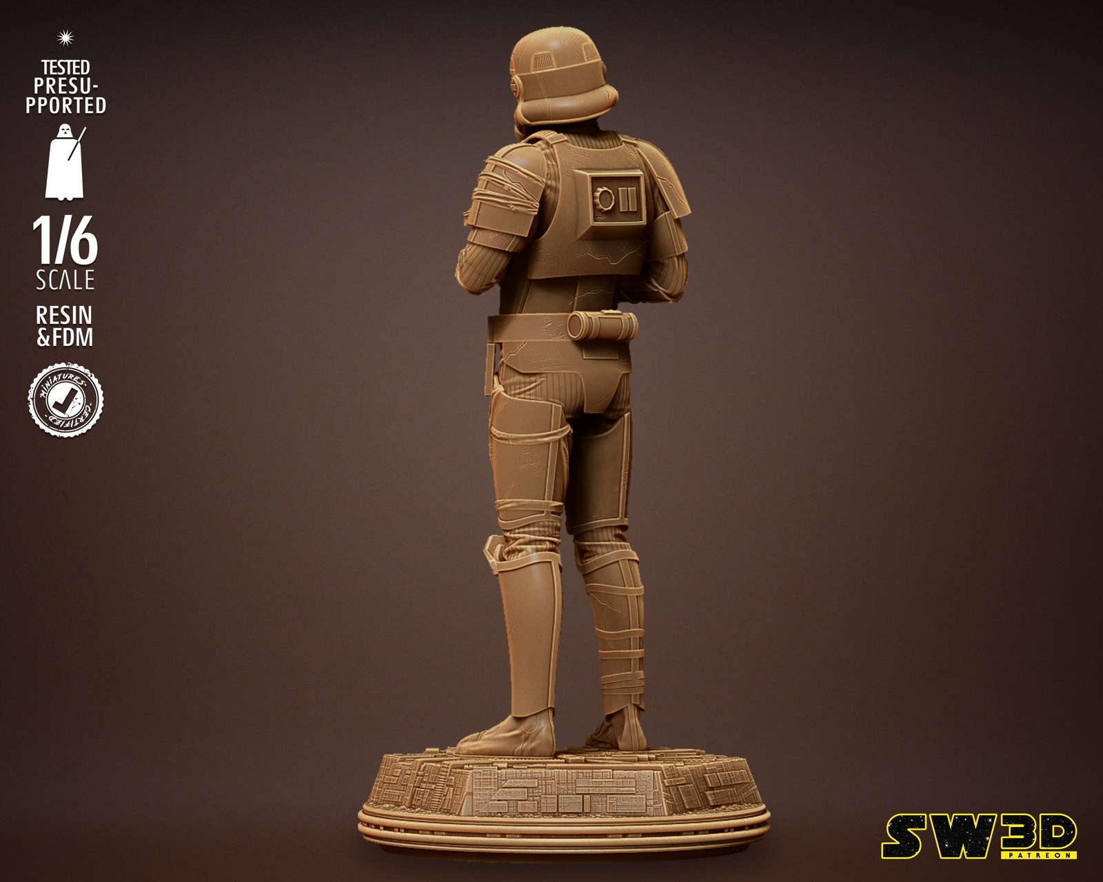 Night Trooper Sculpture - Image 4