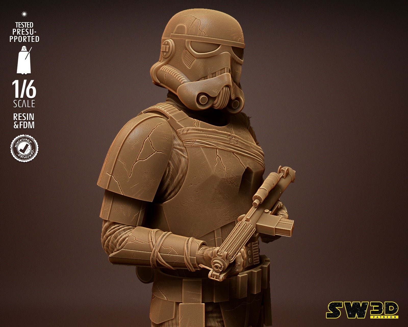 Night Trooper Sculpture - Image 5