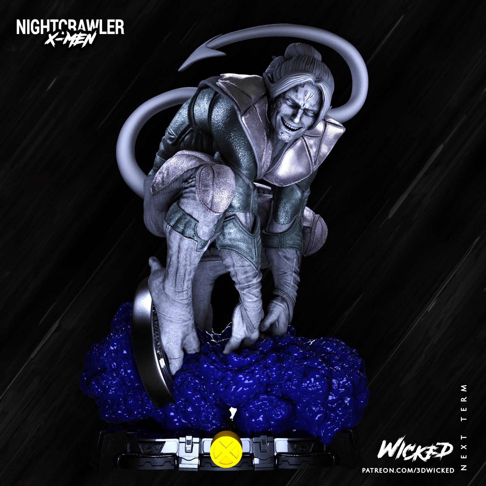 Marvel Nightcrawler Bust